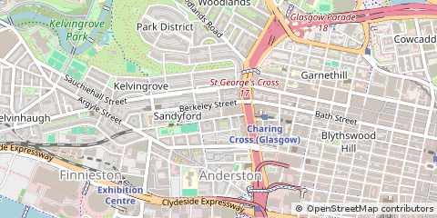 Map of Glasgow