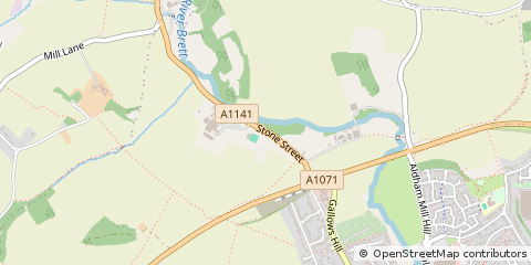Map of Ipswich, Suffolk