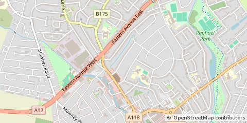 Map of Romford