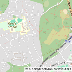 Map of Cobham, Surrey