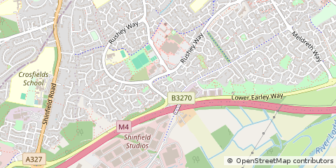 Map of Reading