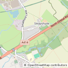 Map of Herts, Hertfordshire