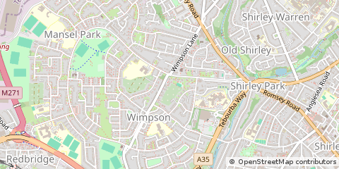 Map of Southampton