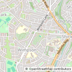 Map of Southampton