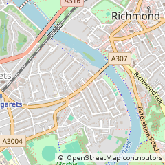 Map of Twickenham