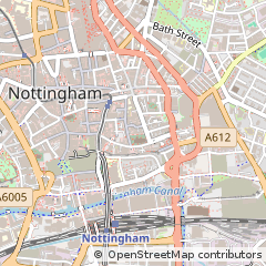 Map of Nottingham