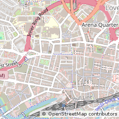 Map of Leeds, West Yorkshire