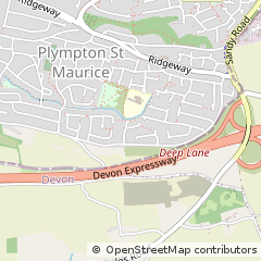 Map of Plymouth, Devon