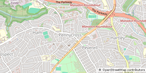 Map of Plymouth