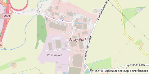 Map of Coventry