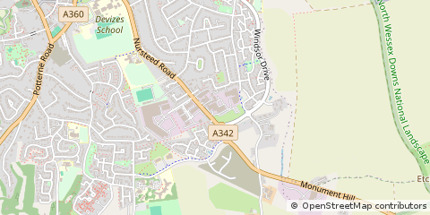 Map of Wiltshire