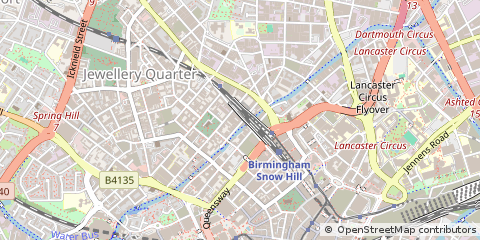 Map of Birmingham