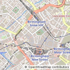 Map of Birmingham
