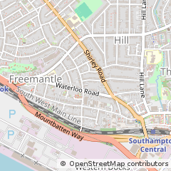 Map of Southampton