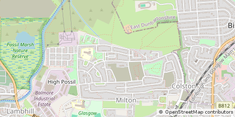 Map of Glasgow