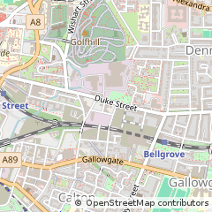 Map of Glasgow