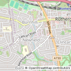 Map of Glasgow