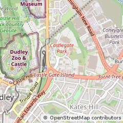 Map of Dudley