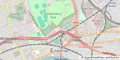 Map of Brentford
