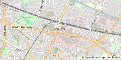 Map of Slough