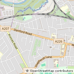 Map of Dartford
