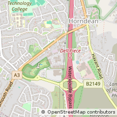Map of Waterlooville, Hampshire