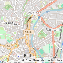 Map of Bath