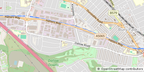 Map of Luton