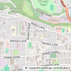 Map of West Yorkshire