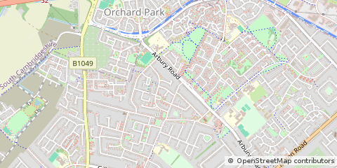 Map of Cambridge