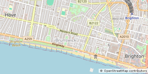 Map of Hove