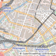 Map of Manchester