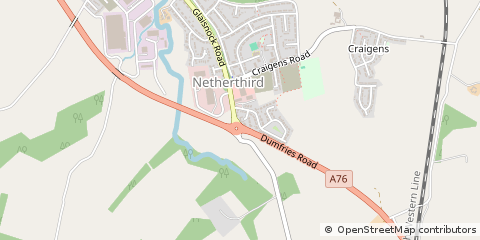 Map of Dumfries