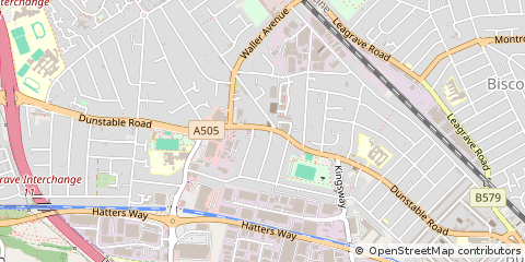 Map of Luton