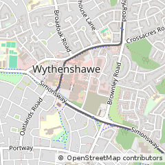 Map of Manchester