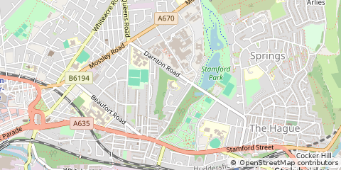 Map of Ashton-Under-Lyne, Lancashire