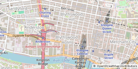 Map of Glasgow