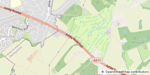 Map of Staffs, Staffordshire