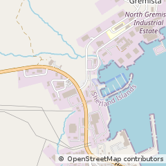 Map of Shetland, Shetland Isles