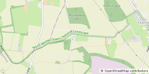 Map of Andover, Hampshire