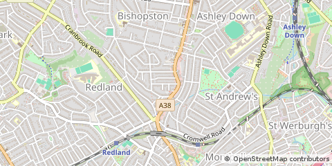Map of Bristol