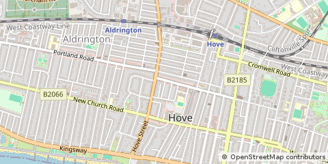 Map of Hove