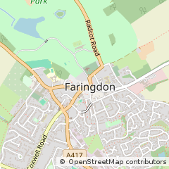 Map of Faringdon