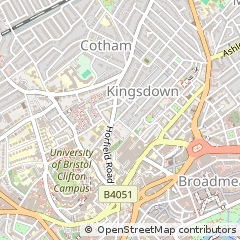 Map of Bristol