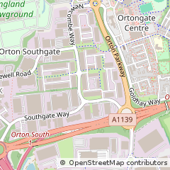 Map of Peterborough