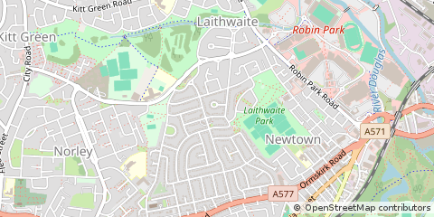 Map of Wigan