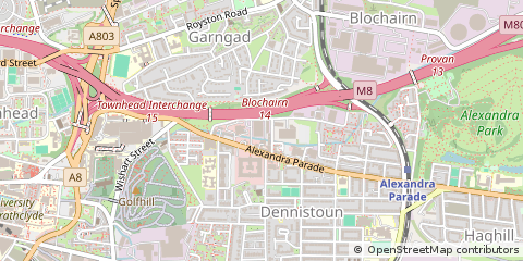 Map of Glasgow