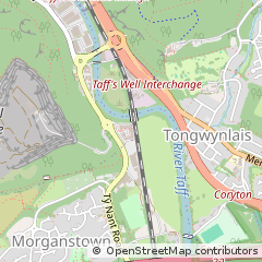 Map of Cardiff