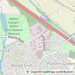Map of Coventry, West Midlands