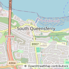 Map of South Queensferry, Midlothian